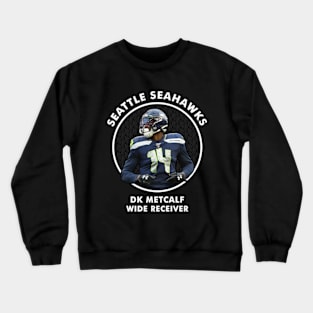 DK METCALF - WR - SEATTLE SEAHAWKS Crewneck Sweatshirt